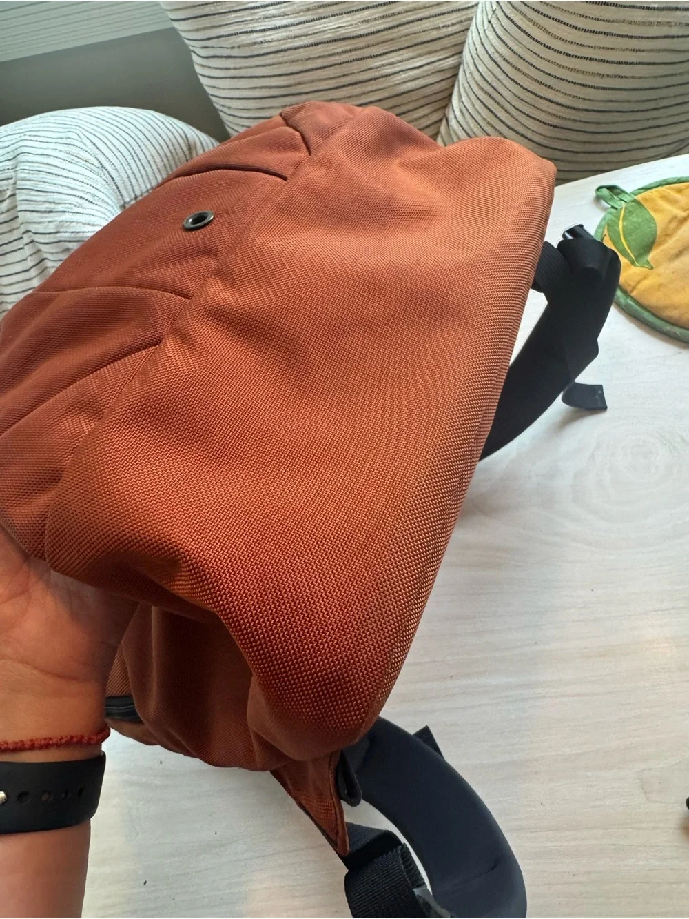 Tom Bihn Paramour Burnt Orange Backpack